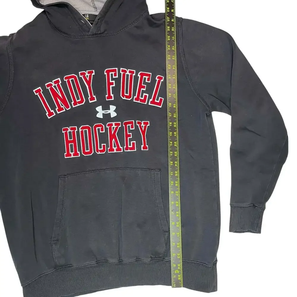 Under Armour Indy Fuel Hockey Pullover Hoodie Size Large - Picture 3 of 6
